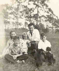 "Pioneer" family in Florida - late 1940s