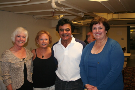 Backstage w/Johnny Mathis