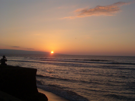 Maui sunset 2/08