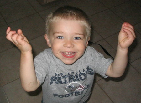 My son Ryan, age 2.