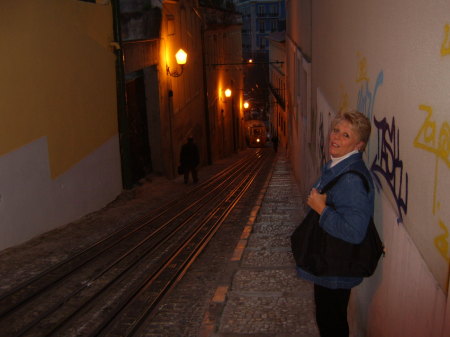 My husband and I were in Portugal last year.  Walking was a nightmare.