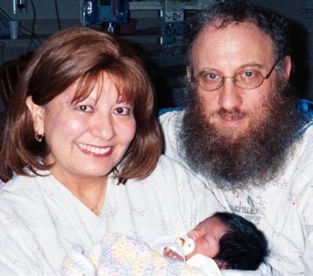 Happy Mommy and Daddy at the Hospital