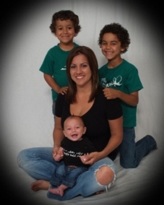 My daughter Tiffany and her boys