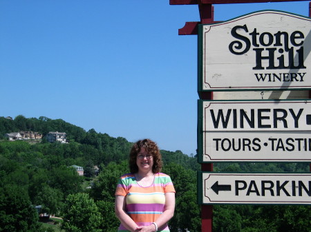 Kris in Hermann, MO 7/07 I LOVE WINE!