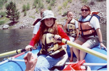 Tambra Colorado Rafting trip 7-07