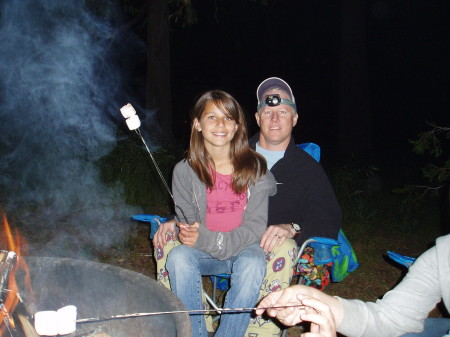 Daddy & daughter campout, 2007
