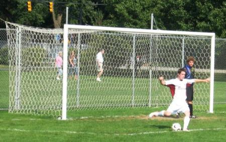 Marty Playing Soccer for Scecina