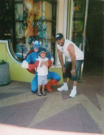 ME & DJ w/ Captain America