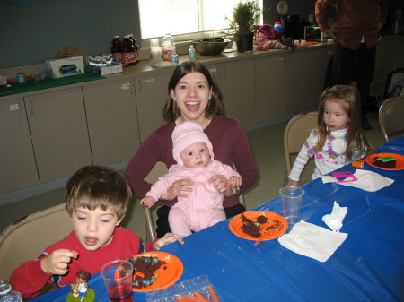 Pam, Grace and Ben