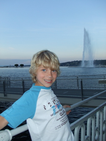 Zack at Lake Geneva