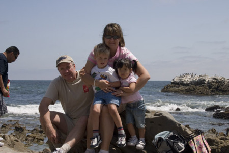 Thw Wrights at Laguna Beach 6/2007