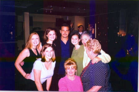 MoM and Sis with Clooney at drais