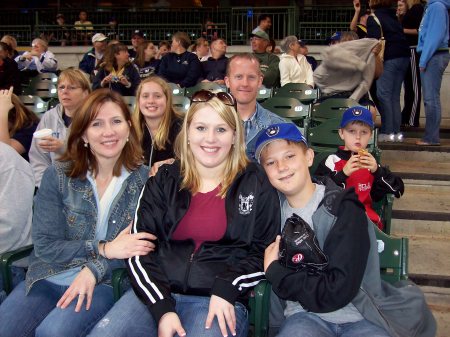 Our Family at Miller Park