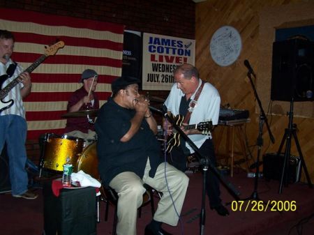 playin the blues with james cotton