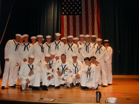 cleaning crew of naval aviation schools command