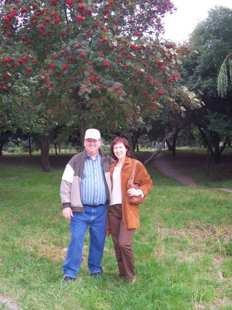 WIFE AND ME IN UKRAINE 2006
