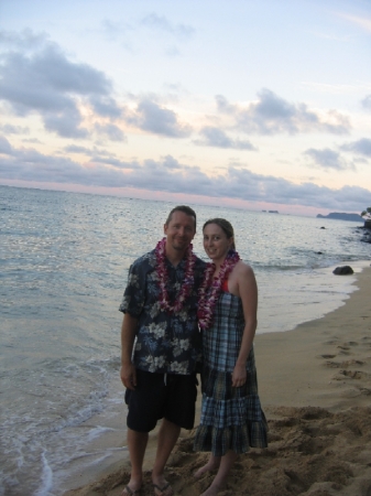 Kristin and me in Hawaii