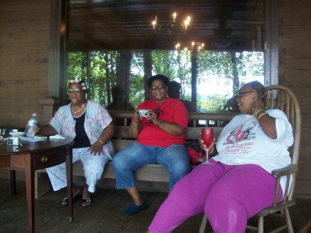 Rubye Haskins' album, Class event at Boone's Cabin Aug 2010