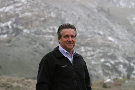 Steve at Lamoille Canyon, May 2008