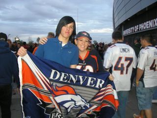 Me and Jordan GO BRONCOS!