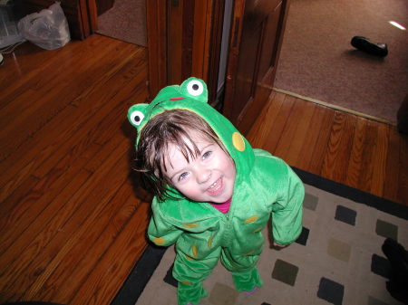 Froggy Emma--Halloween 2006