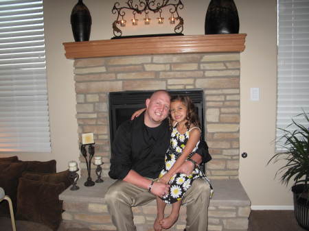 Daddy and Kayla 2008