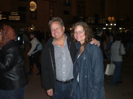 Me and Bill Beeman in NYC 5/3/08