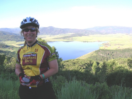 Bicyling over Rabbit Ears Pass