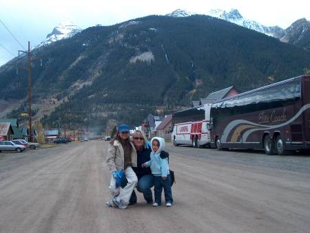 Train ride to Silverton with the kids