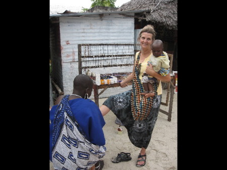Massai baby and me - Africa - 2006