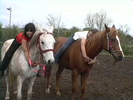 They Love Their Horses!