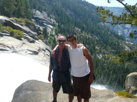 Daniel & me on the way to Half Dome