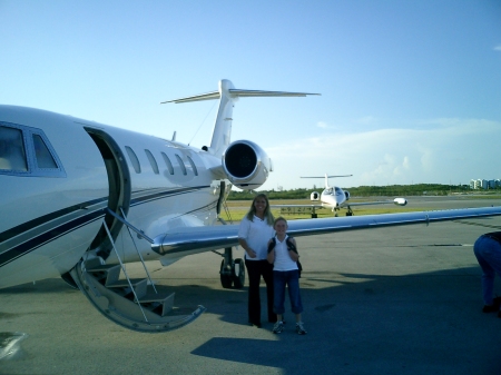 Wife and oldest daughter in Key West