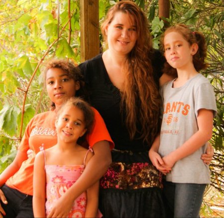 Our daughter Joanna & granddaughters Sophia, Kyra and Kalani