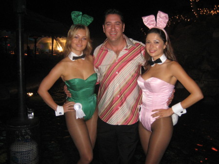 Mike at the playboy mansion