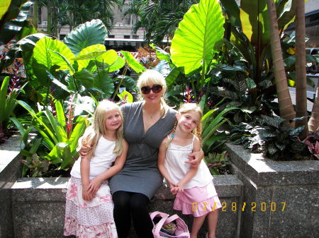 Me in NYC with my 2 girls