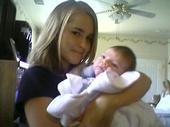Julie 13 and her new nephew