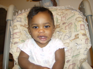 Symora when she was 1