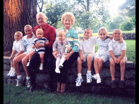 7 OF THE 14 GRANDKIDS