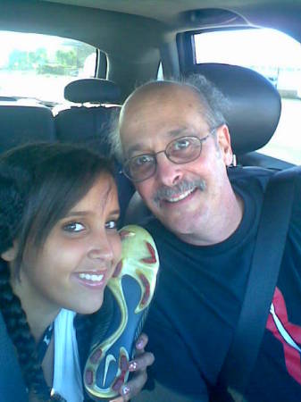 Me and my daughter, Cassie...2007