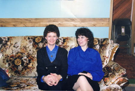 Myself and sister Susan