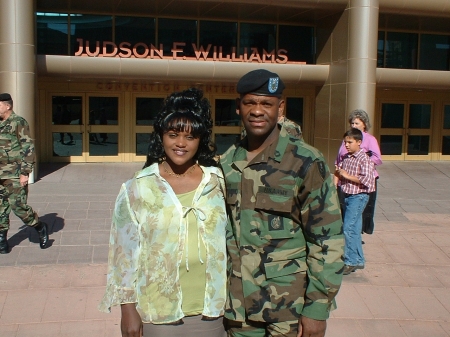 Graduation from USA Sergeants Major Academy w/ my "Babylove"..... May 06, El Paso, TX