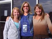 Tracy, Deb and Tara at the Track '07