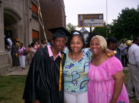 Me Mom And My Brother at his graduation