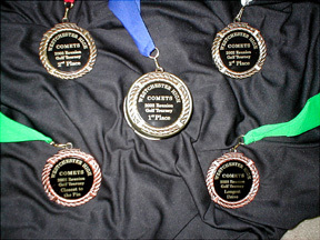 Golf Tournament Bragging Medals