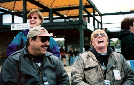 Chaz and Johnny at Mid-Ohio 1999