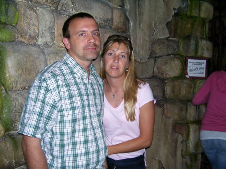 Me and Beth on vacation in orlando in 2007