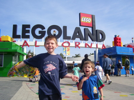 My Boys at Legoland