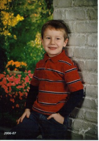 Cody's Kindergarden Spring Photo