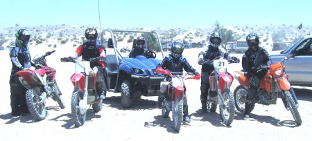 Ocotillo Wells w/boys